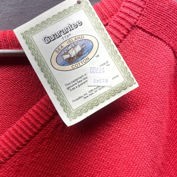 2 VTG Findochty Bay Street Sea Island Cotton Sweaters sz L Men’s or Women’s - Picture 6 of 13